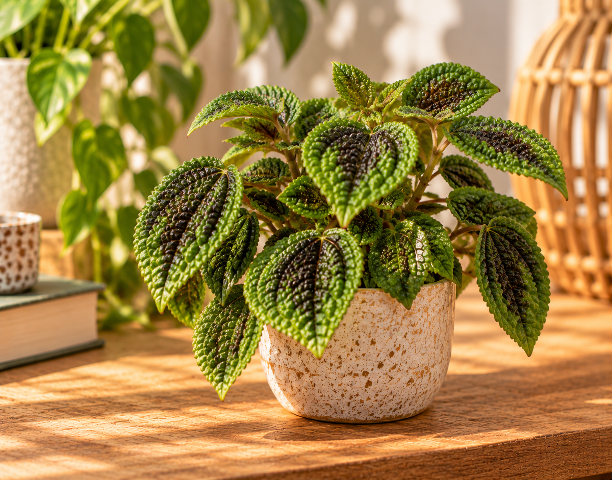 🌿 Pilea involucrata ‘Moon Valley’ – Pilea met reliëfblad