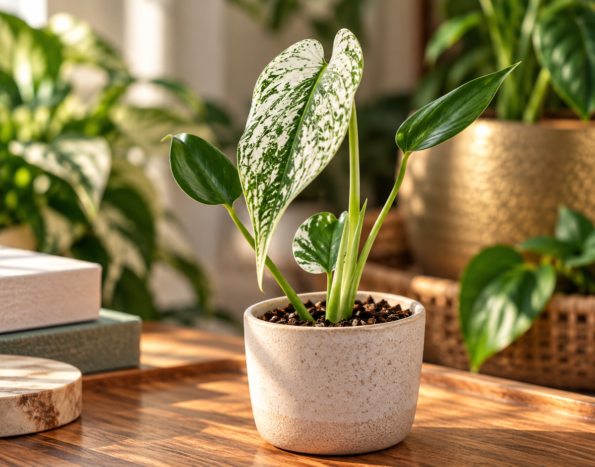 👹 Monstera ‘Devil Monster’ – Exclusieve bonte kamerplant