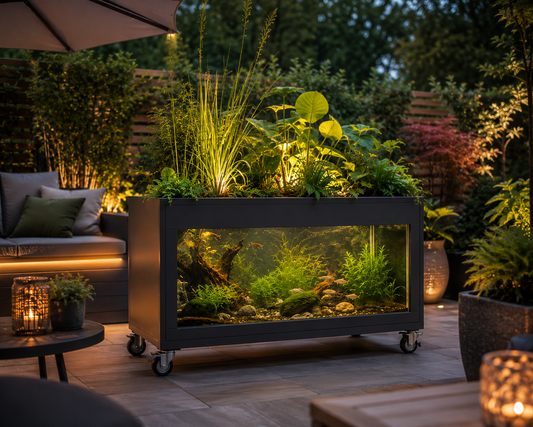 🌿 Aquascaping op je Terras – Creëer een Levend Waterlandschap
