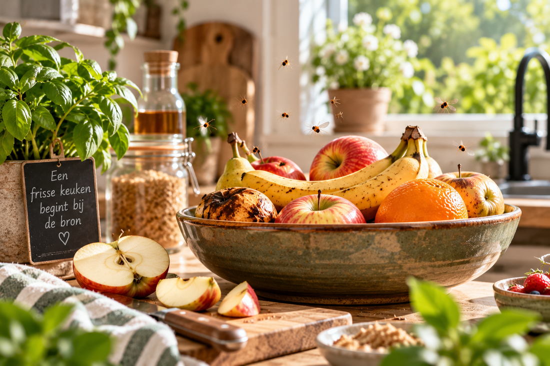 🍎 Fruitvliegjes herkennen, voorkomen en bestrijden | Complete gids