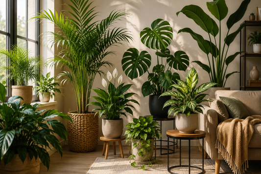 🌿 Luchtzuiverende kamerplanten – De complete gids voor een gezond en groen interieur