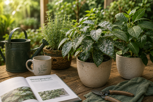 🌿 Echte meeldauw herkennen en bestrijden: zo help je je plant herstellen