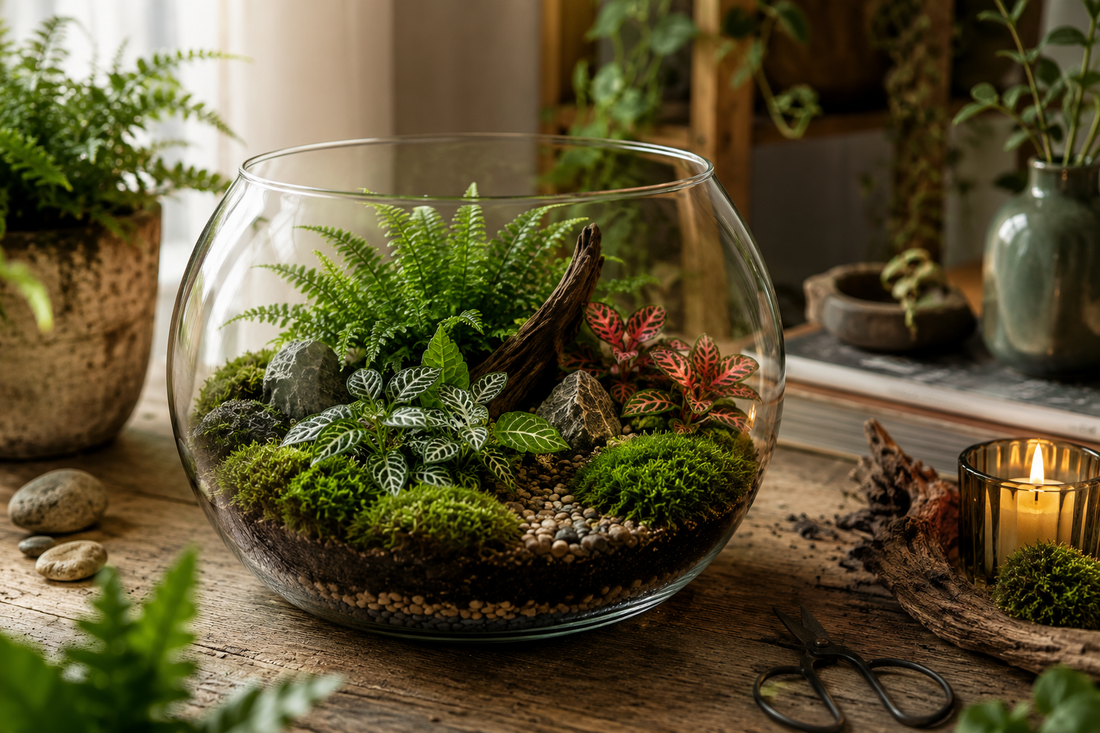 🌿 Plant scaping in glas: van aquascaping naar groene miniatuurlandschappen