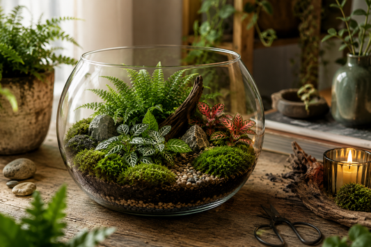 🌿 Plant scaping in glas: van aquascaping naar groene miniatuurlandschappen