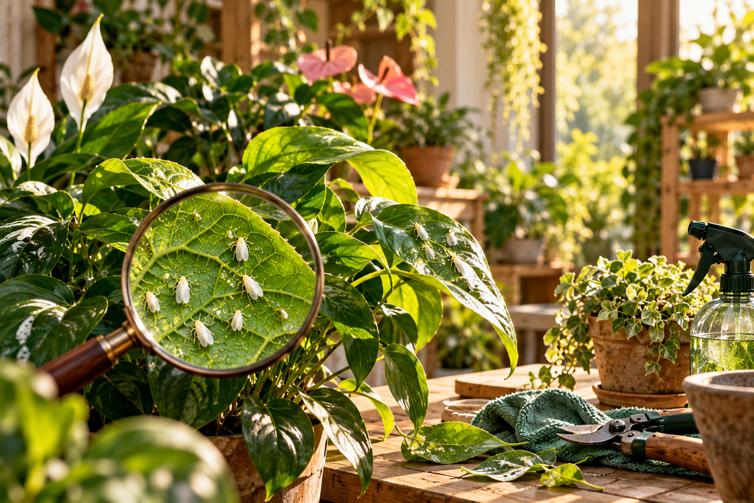 🪰 Witte vlieg bij planten herkennen, voorkomen en bestrijden | Complete gids