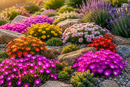 🌸 Plant van de Week: Delosperma – het kleurrijke ijsbloempje