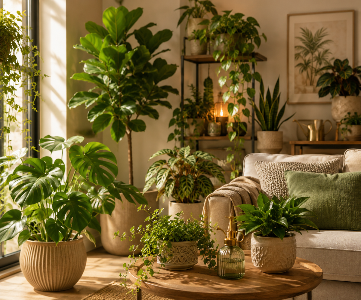 🌿 Kamerplanten – Groen voor elk interieur