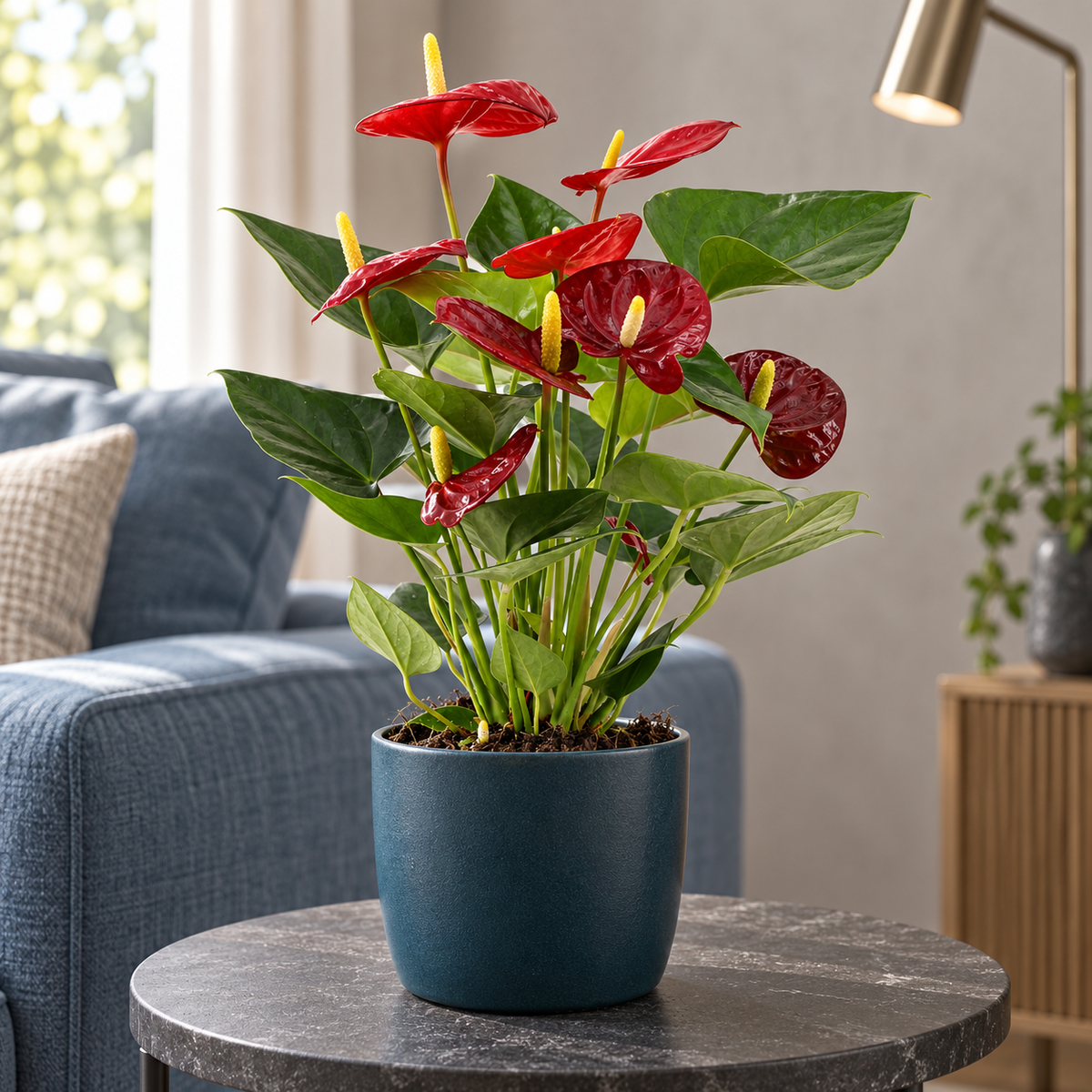 🌺 Anthurium Calon | Bloeiende Kamerplant
