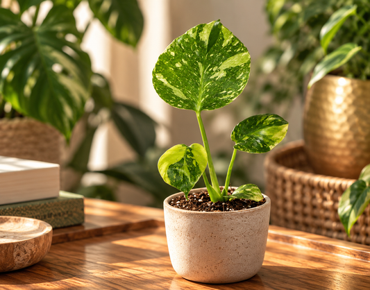 ⚡ Monstera deliciosa ‘Electro Light’ – Bonte exclusieve kamerplant