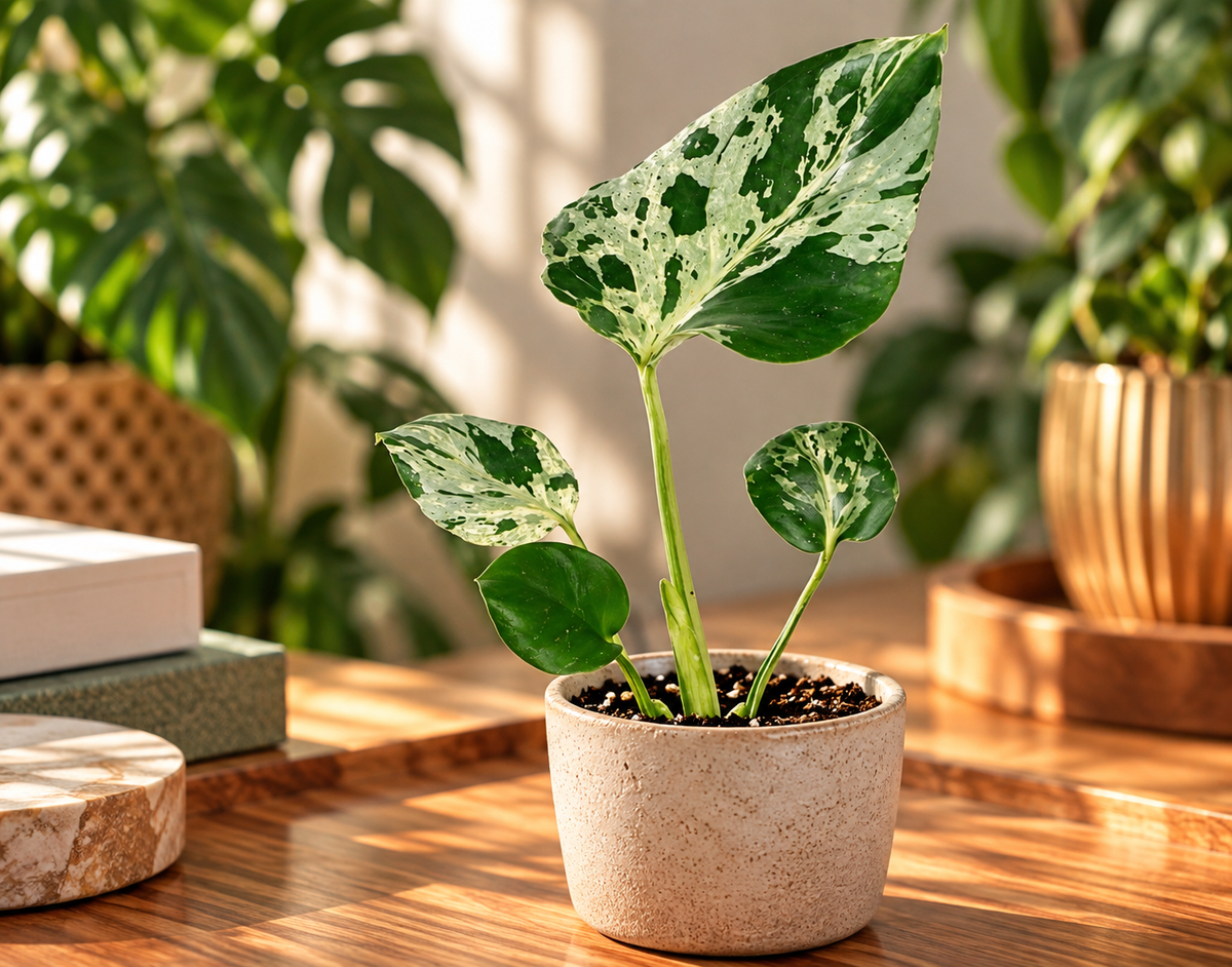 🌿 Monstera deliciosa ‘Bulbarsaur’ – Exclusieve bonte Monstera