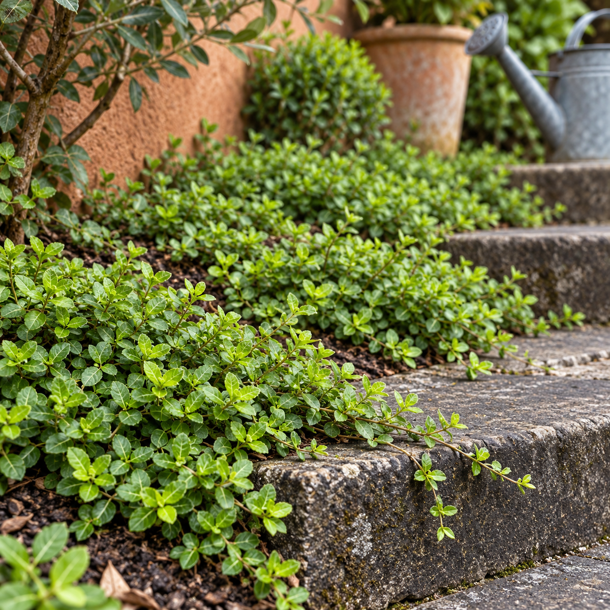 🌿 Euonymus fortunei ‘Minimus’ | Fijne Bodembedekker (24 Stuks)