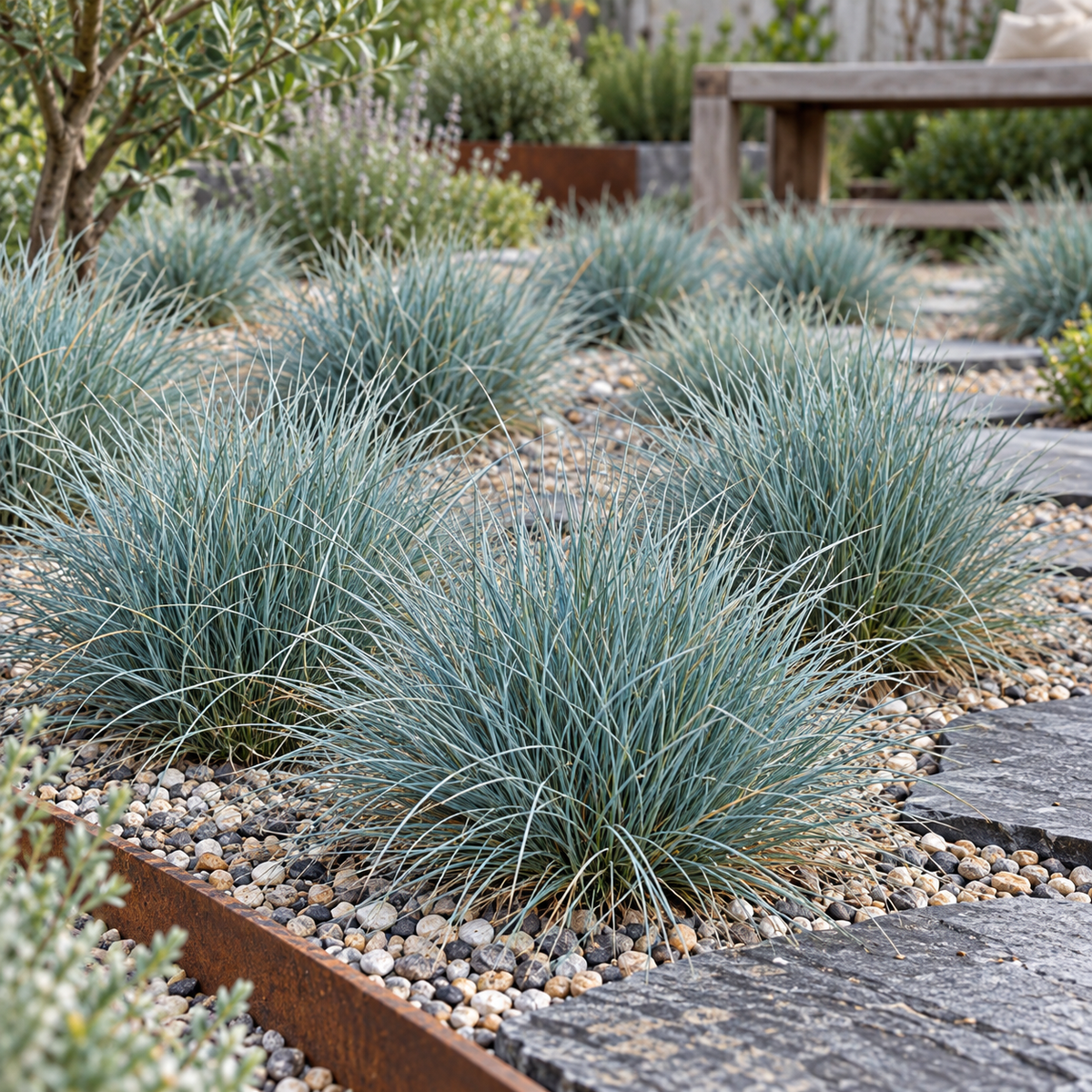 🌾 Festuca glauca ‘Elijah Blue’ | Blauw Siergras (48 Stuks)