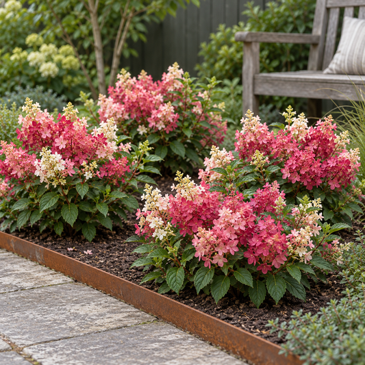 🌺 Hydrangea paniculata 'Groundbreaker Ruby' – Pluimhortensia | (8 stuks)