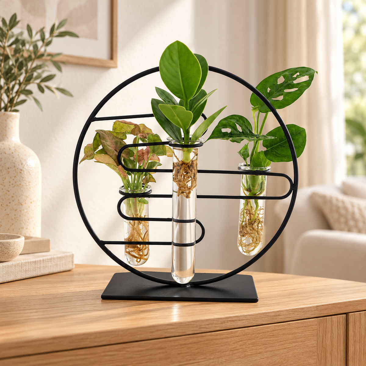 🌿 Kamerplanten Intenz Mix in Dubai 2.0 Glas | Luxe Groene Decoratie