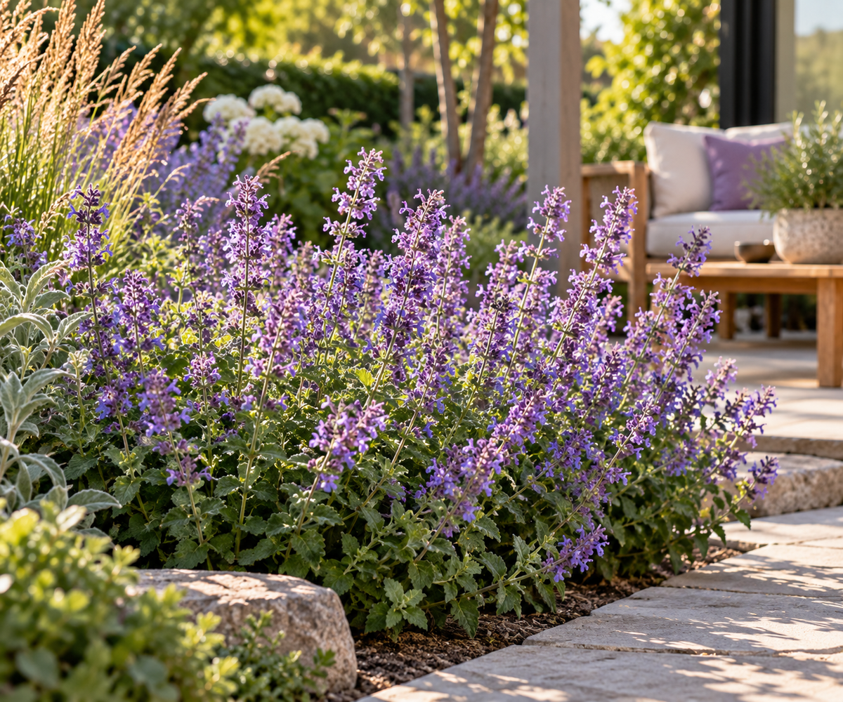 🌿 Nepeta nervosa 'Neptune' – Kattenkruid | 3 stuks