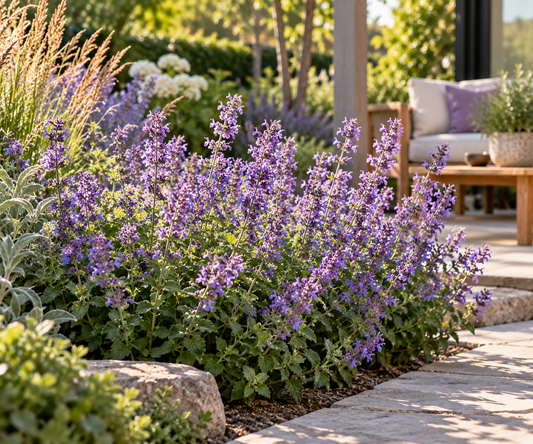 🌿 Nepeta nervosa 'Neptune' – Kattenkruid | 3 stuks