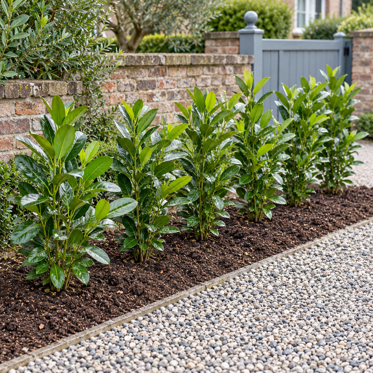 🌿 Prunus laurocerasus 'Rotundifolia' – Laurierhaag ( 6 stuks)