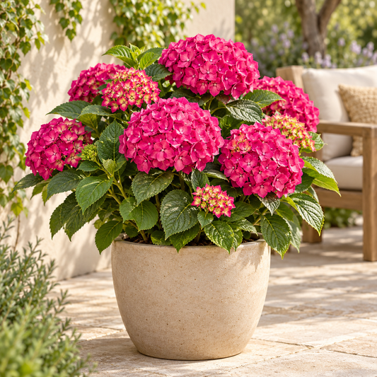 🌸 Hydrangea Summer Love Red | Winterharde Hortensia