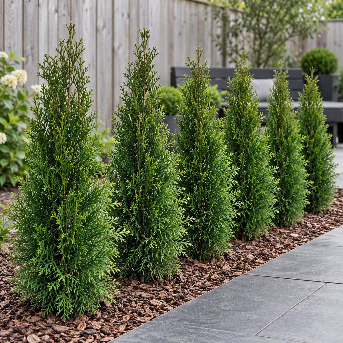 🌿 Thuja occidentalis ‘Smaragd’ | Haagplant (8 Stuks)