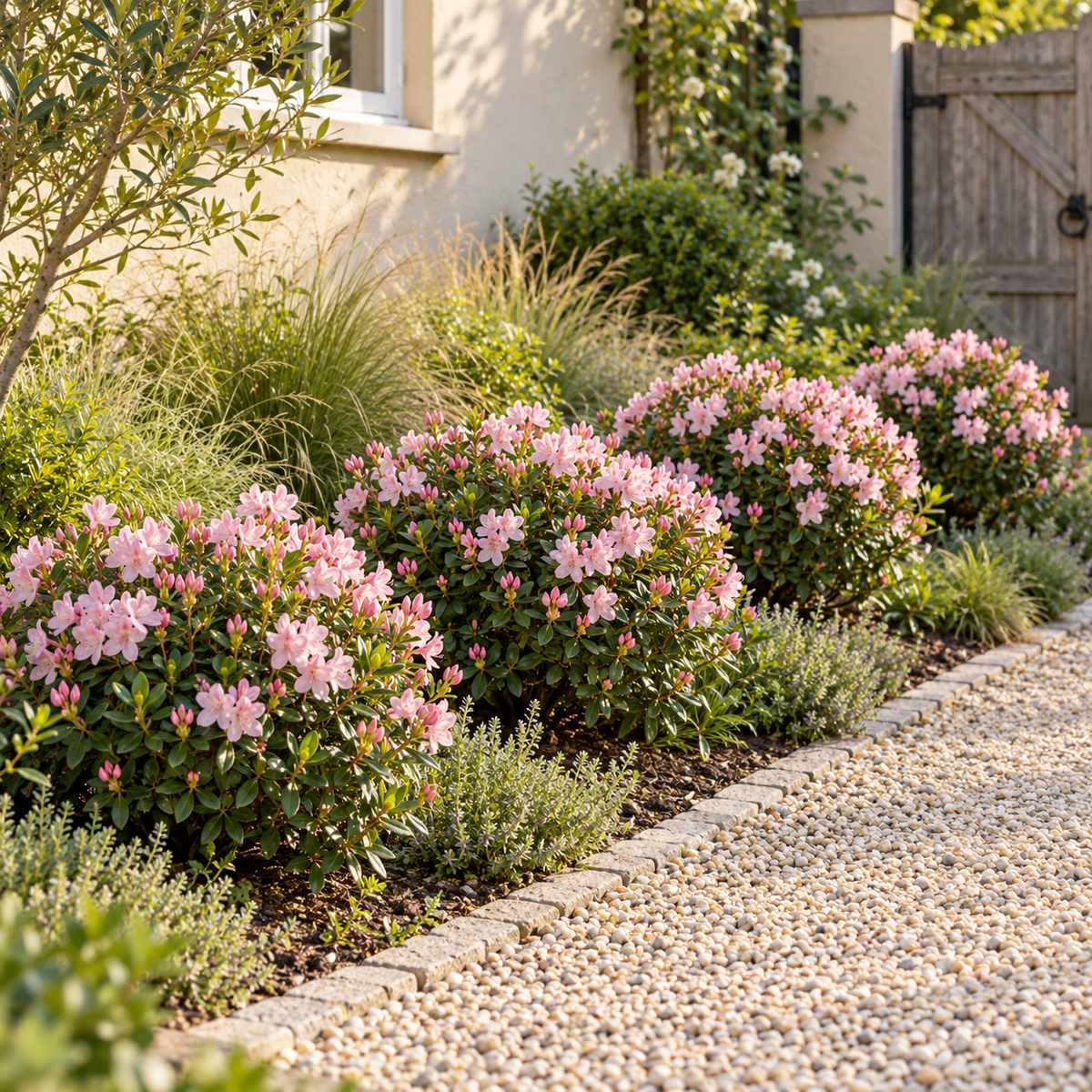 🌸 Rhododendron ‘Bloombux Light Pink’ – Dwerg Rhododendron | (4 stuks)