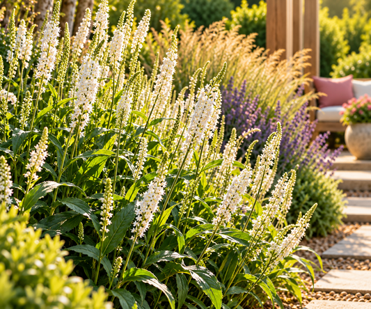 🌿 Persicaria amplexicaulis 'Alba' – Witte Duizendknoop | 3 stuks
