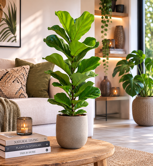 🌿 Ficus Lyrata – Grote Tabaksplant met Karakteristieke Bladeren
