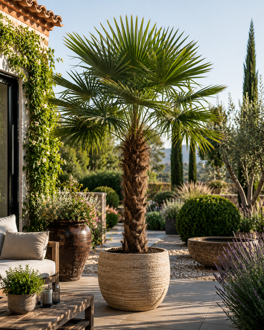 🌴 Trachycarpus Fortunei – Chinese Waaierpalm