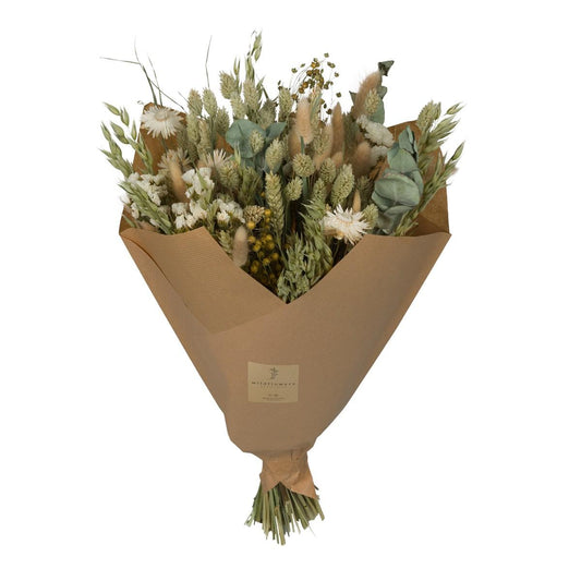 🌾 Droogbloemen – Classic Bouquet Naturel (4 Stuks)