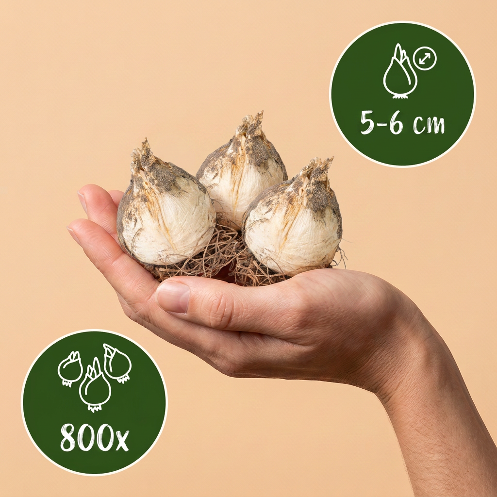 💜 Allium sphaerocephalon – Kogellook (800 stuks)
