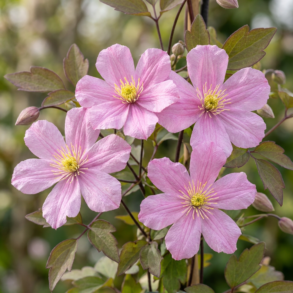 🌸 Clematis montana ‘Mayleen’ – Bergclematis – Lichtroze klimplant