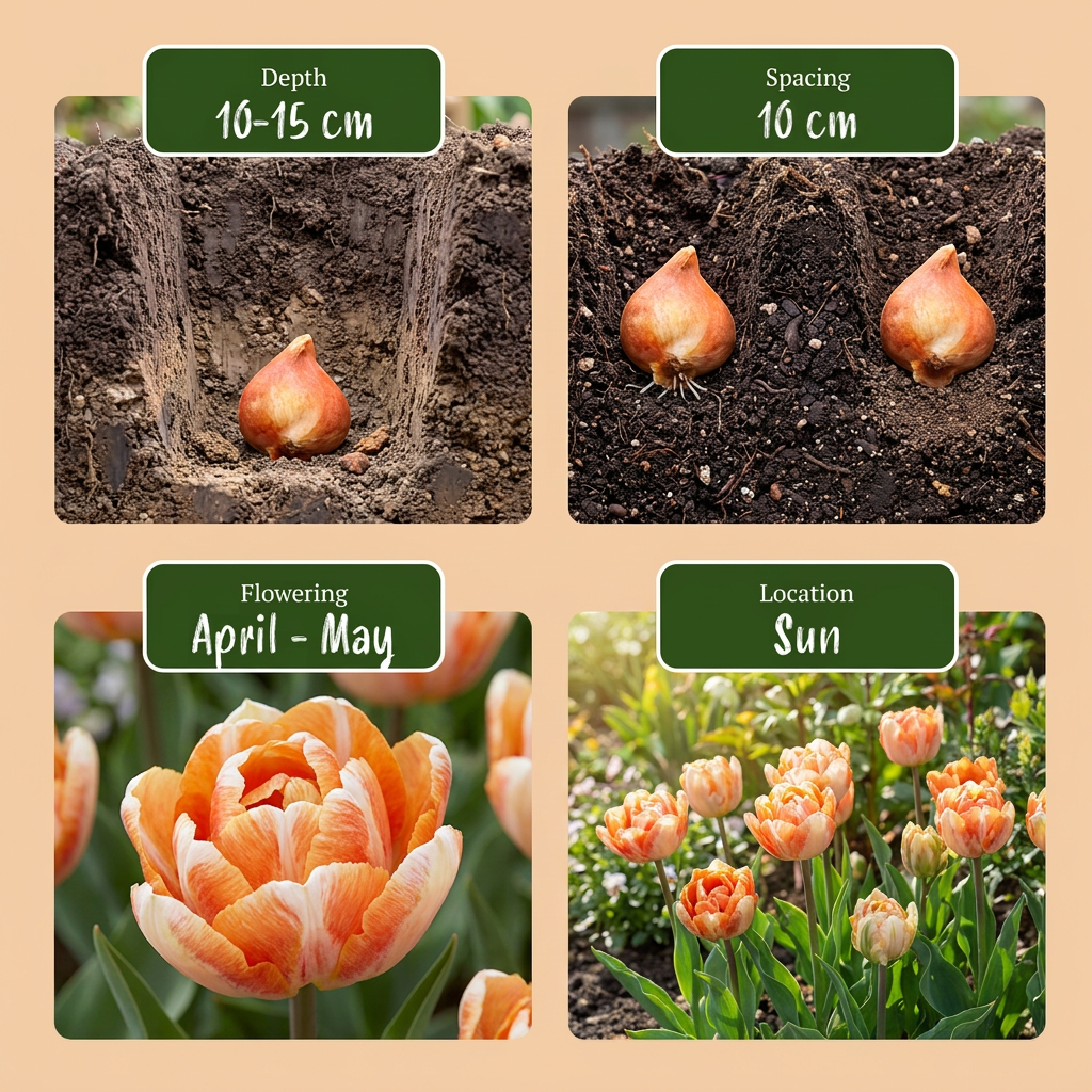🌷 Tulipa Candle Light – Tulp Kaarslicht (96 stuks)