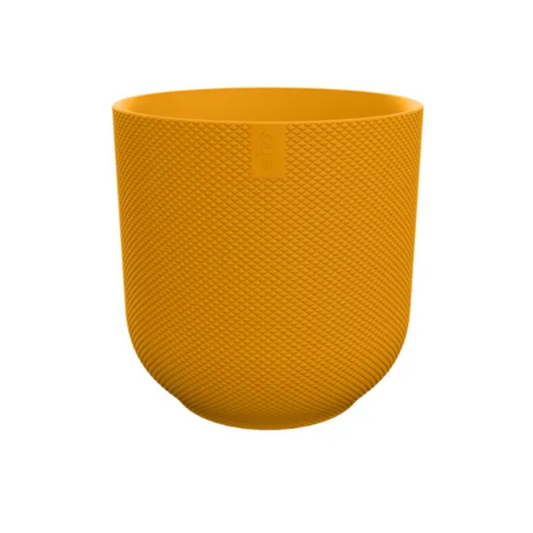 🪴 Pot Elho Jazz Round Amber Yellow – D23 x H21 cm