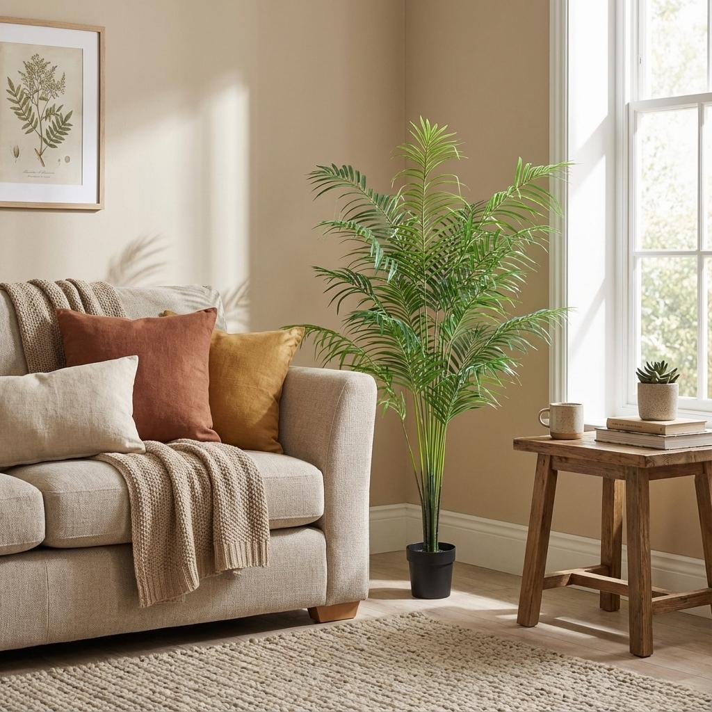 🌴 Kunst Kentia Palm – Tropische Kunstplant