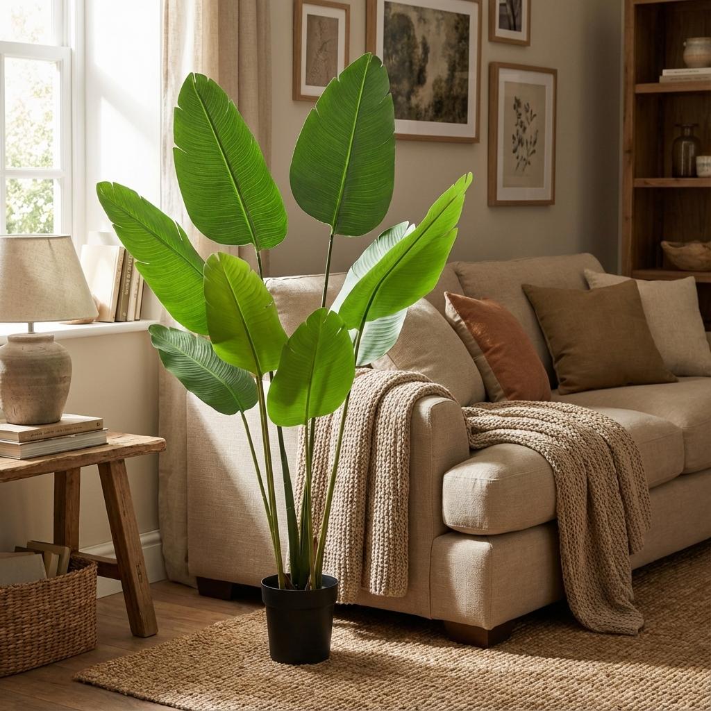 🌿 Kunst Strelitzia Nicolai