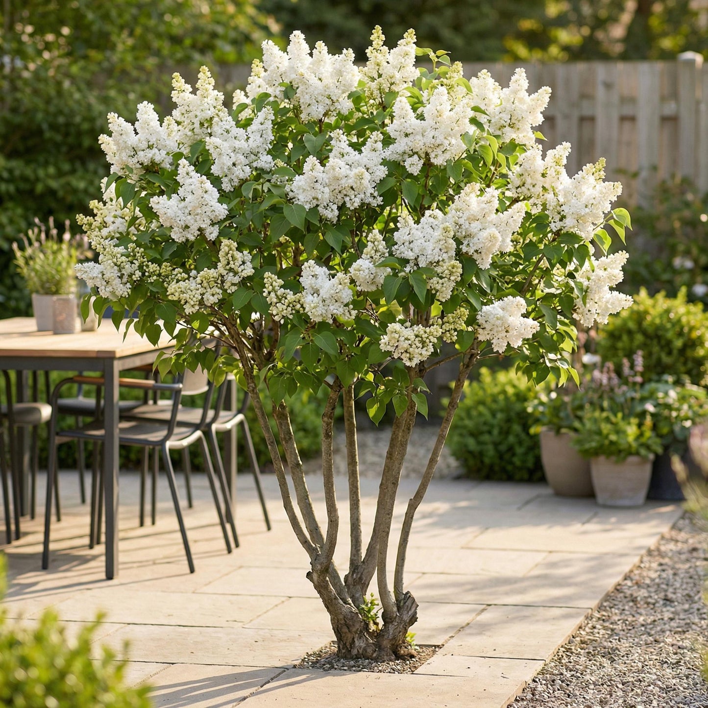 🤍 Syringa vulgaris ‘Mme Lemoine’ – Witte Sering