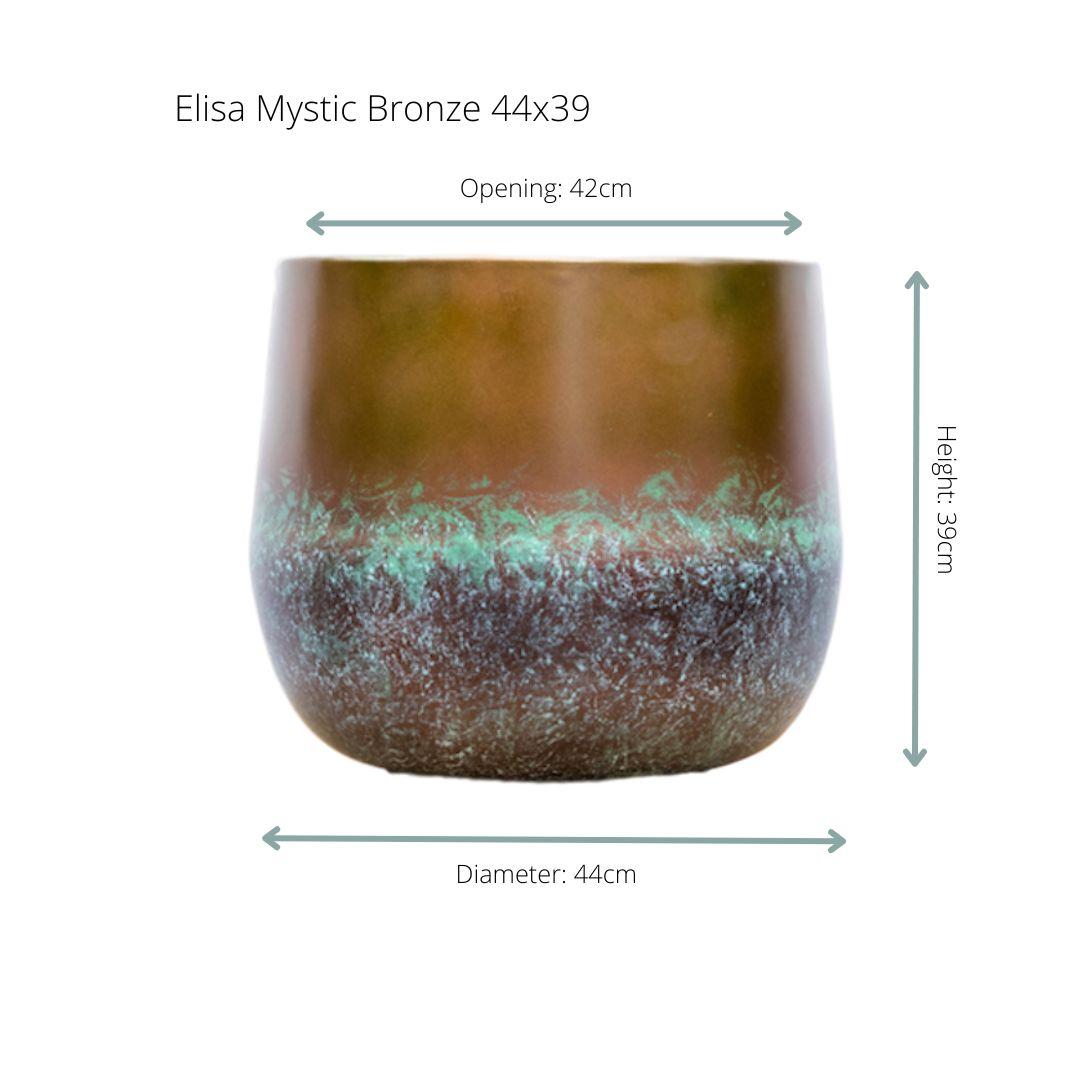 🪴 Pot Elisa Mystic Bronze | D44 x H39