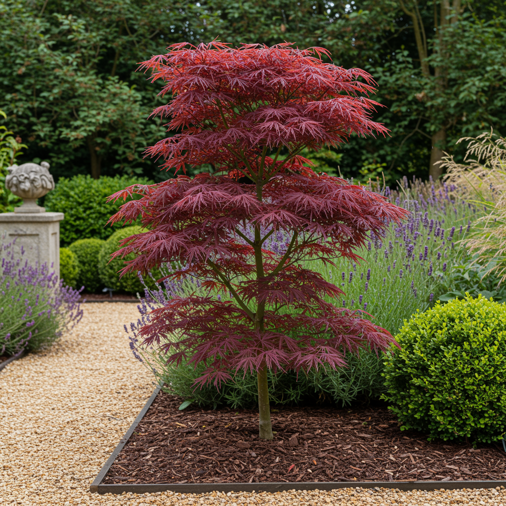 🍁 Acer palmatum ‘Trompenburg’ – Japanse Esdoorn Donkerpaars (2 stuks)