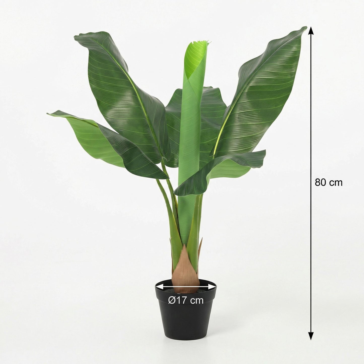 🌿 Kunst Bananenplant Musa – Tropische Kunstplant