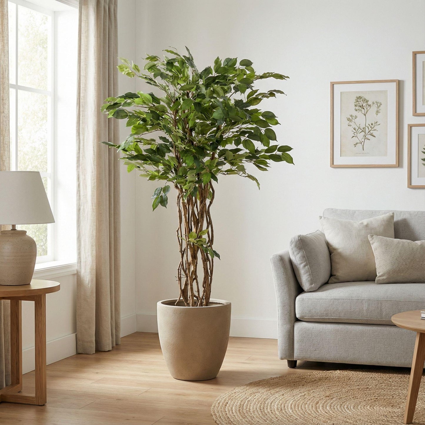 🌿 Kunst Ficus Liana – Decoratieve Kunstboom