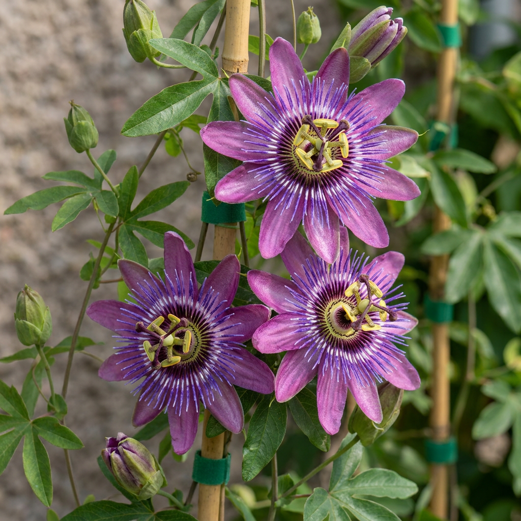 💜 Passiflora ‘Lavender Lady’ – Paarse passiebloem – Klimplant