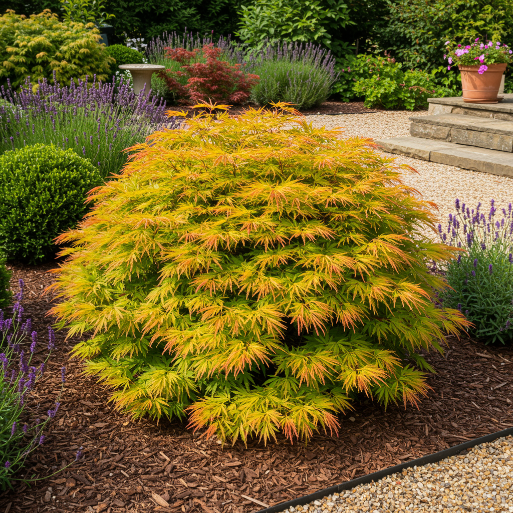 🌳 Acer palmatum ‘Summergold’ – Japanse Esdoorn (2 Stuks)