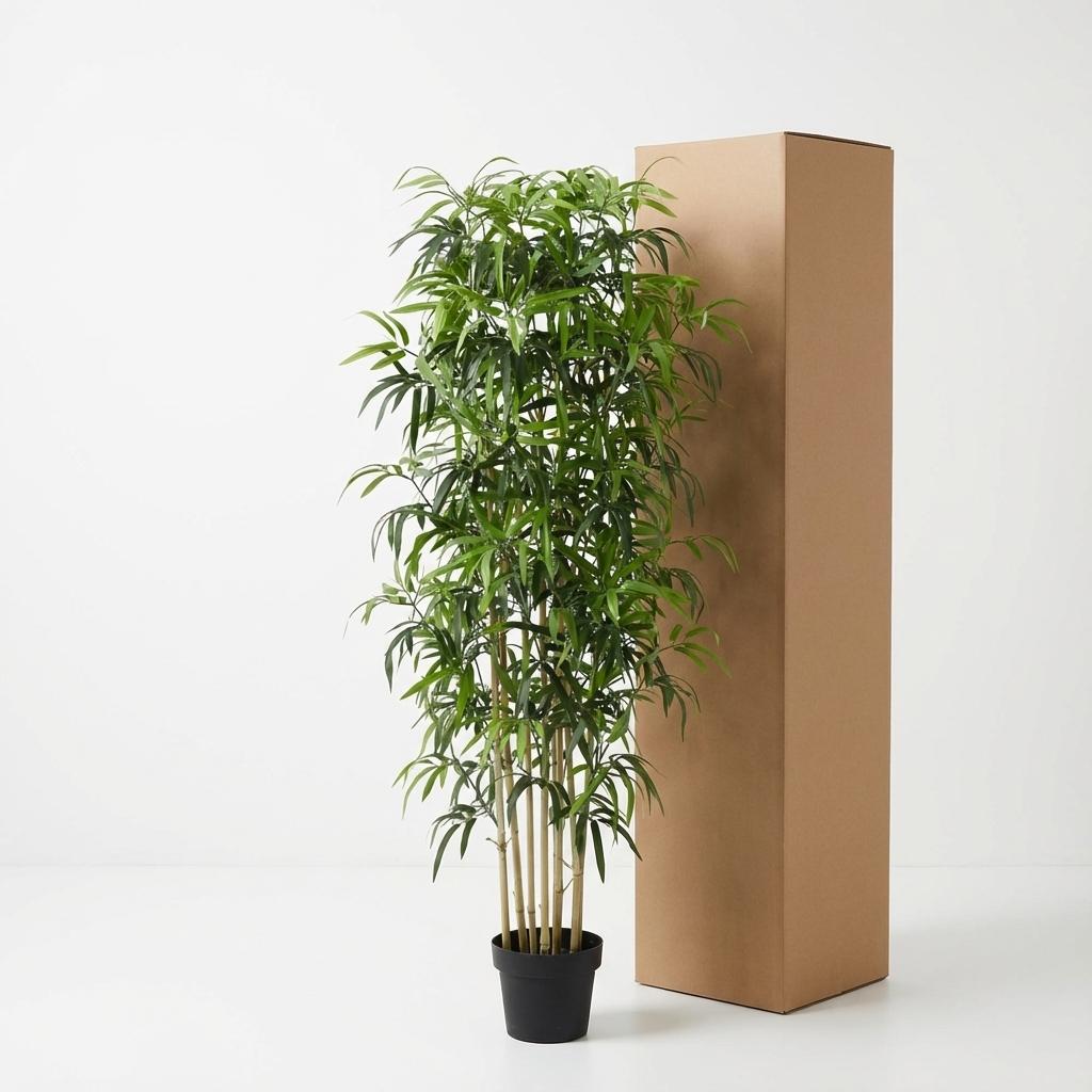 🎋 Kunst Bamboe – Decoratieve Kunstplant