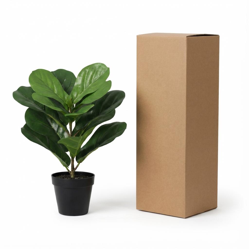 🌿 Kunst Ficus Lyrata – Decoratieve Kunstplant