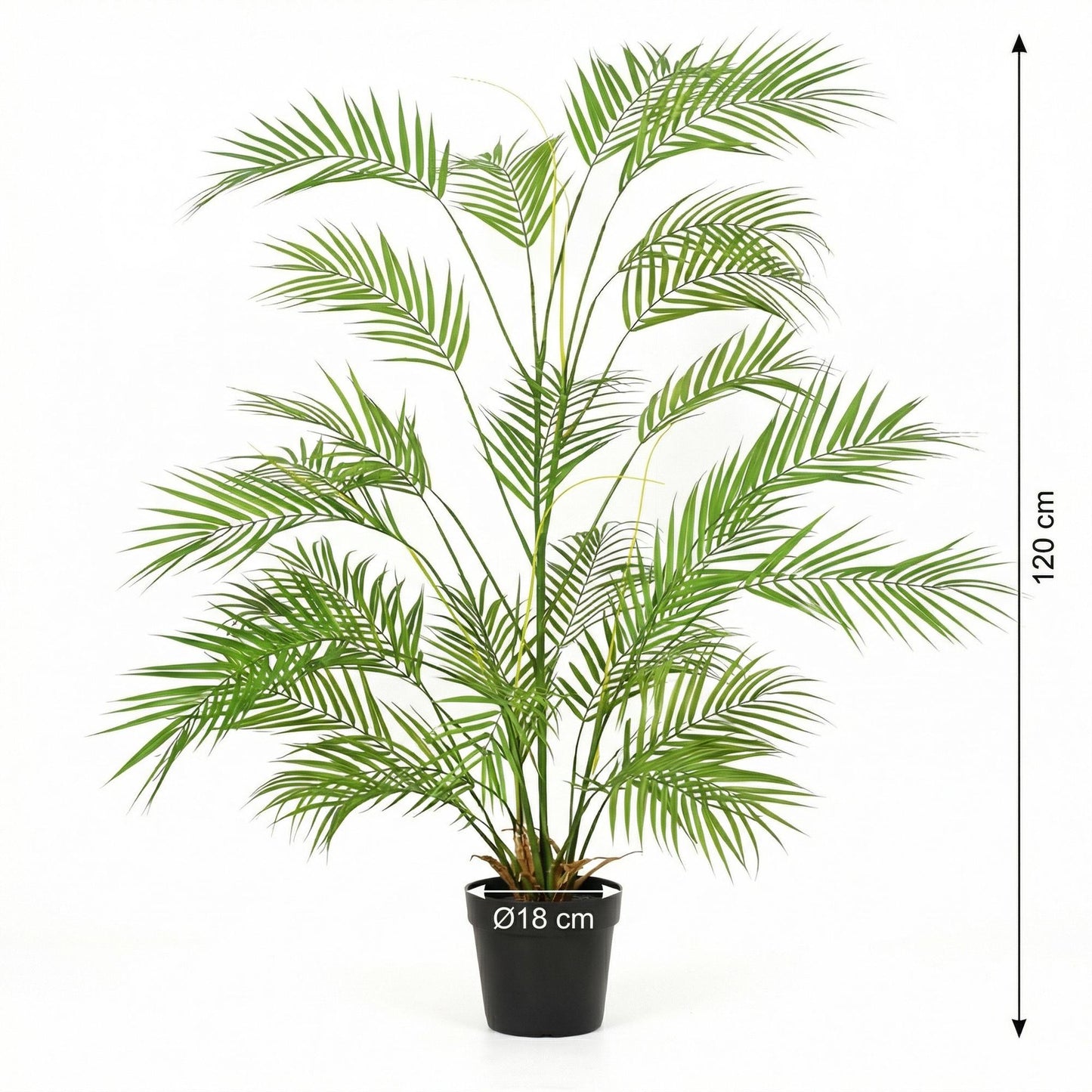 🌴 Kunst Areca Palm – Tropische Kunstplant