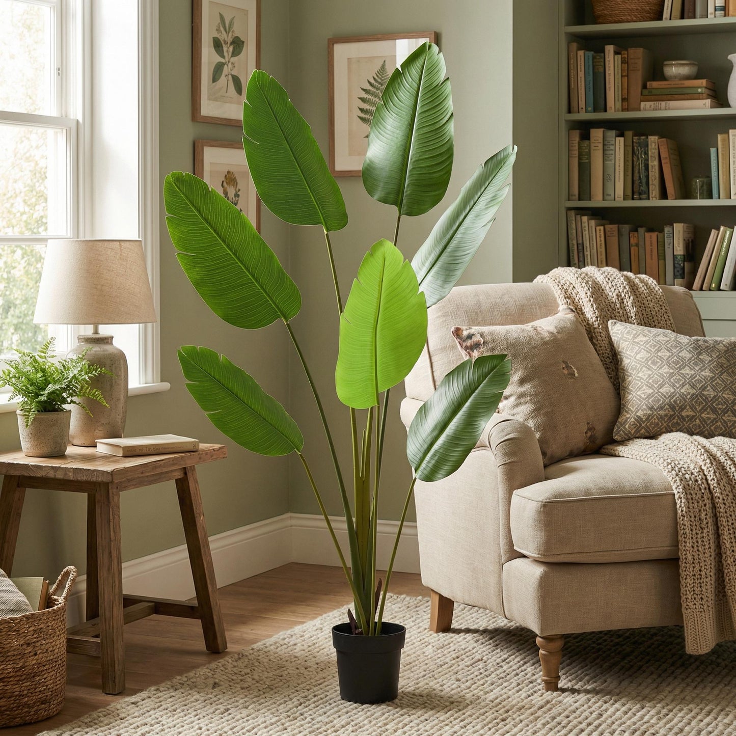 🌿 Kunst Strelitzia Nicolai