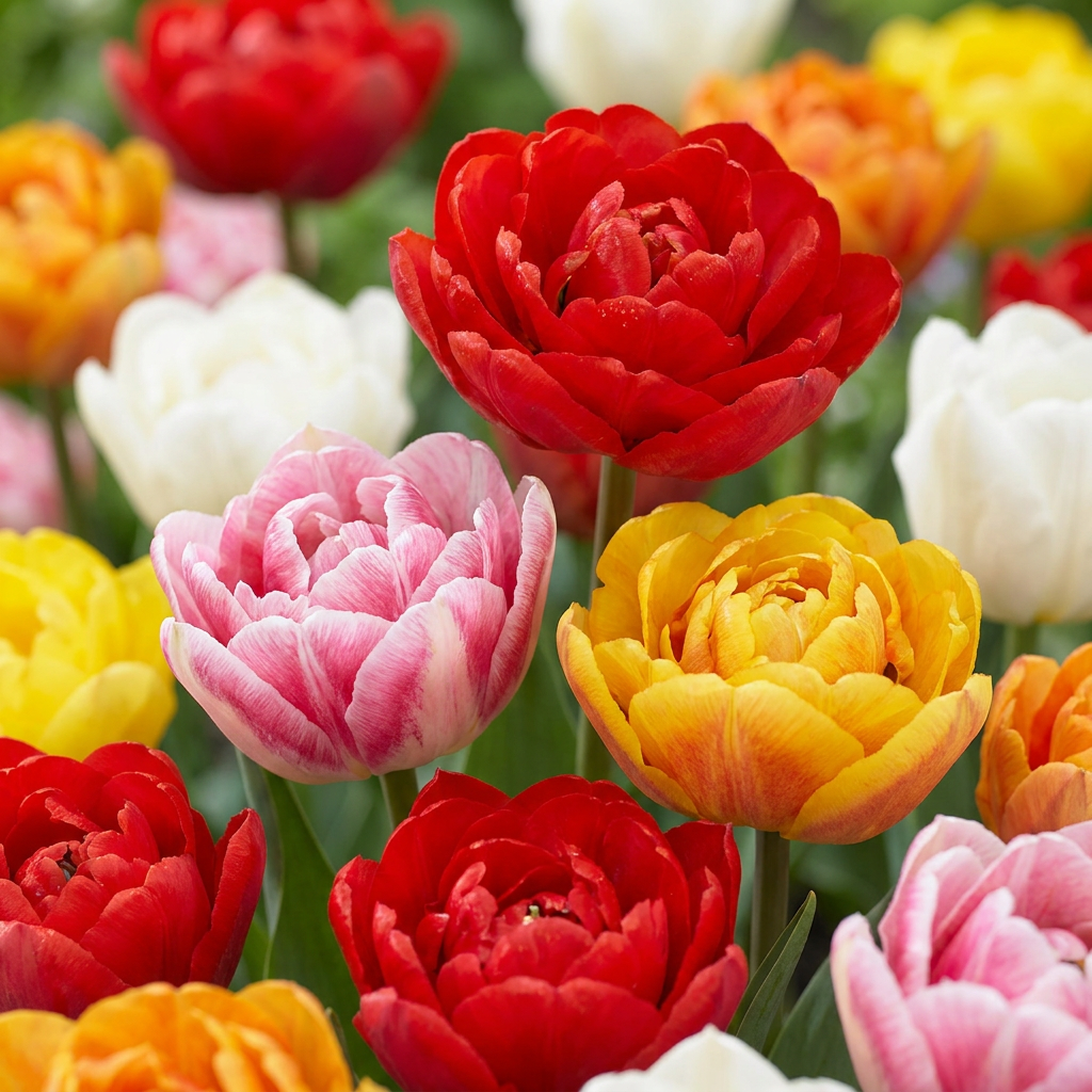 🌷 Tulipa Double mix – Gevulde tulp mix (240 stuks)