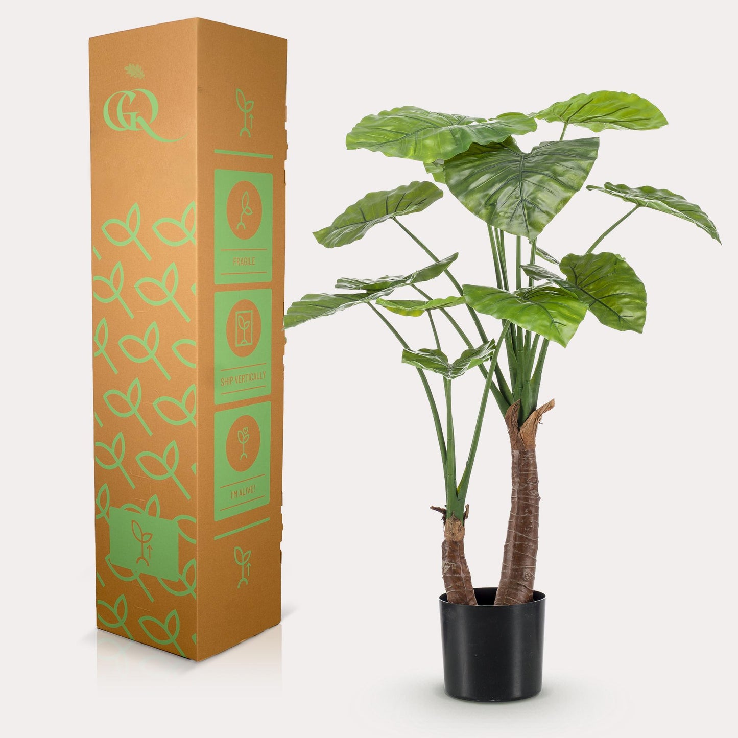 🌿 Kunst Alocasia – Olifantsoor Kunstplant