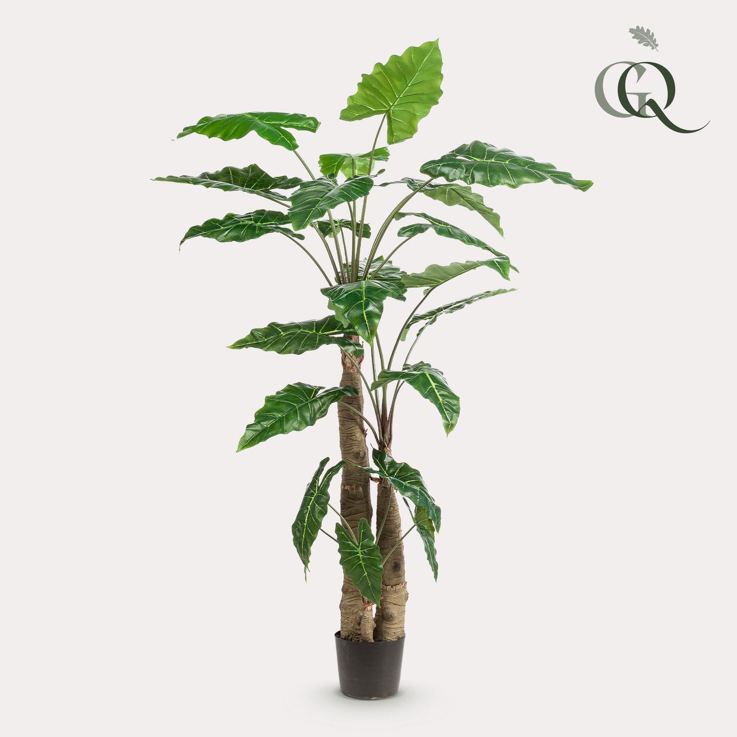 🌿 Kunstplant Alocasia – Olifantsoor | Luxe Tropische Kunstplant