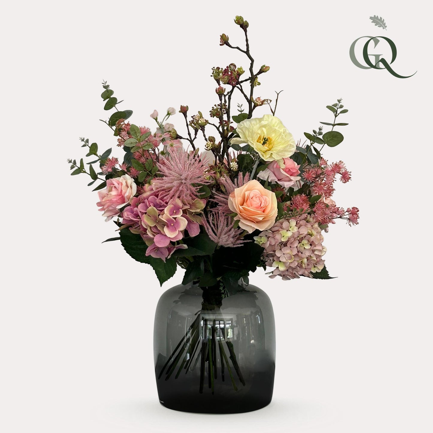 🌸 Kunstbloemen Boeket M – Mystic Summer | Luxe Real Touch Boeket