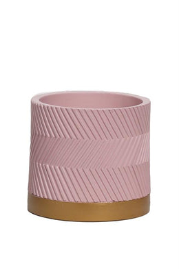 🪴 Pot Groovy Pink Matte – D13 cm